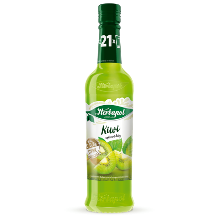 Herbapol Syrop Owocowy Koncentrat Suplement Diety Kiwi z Witaminami 420ml